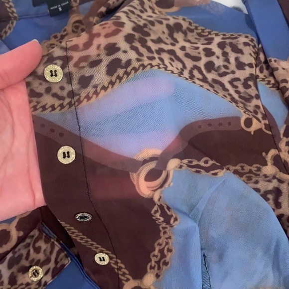 Guess by Marciano Small Casual Button Up Shirt - Picture 5 of 6